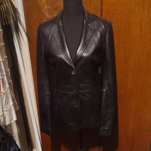 Leather Jacket Small Size 4